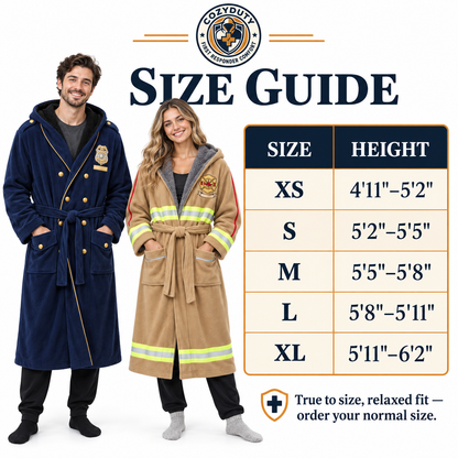 The CozyDuty Robes